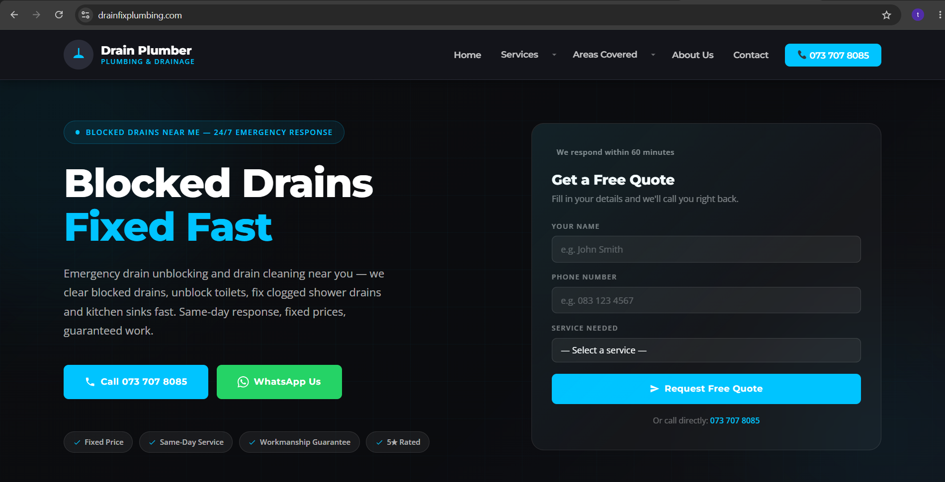 Drain Fix Plumbing screenshot